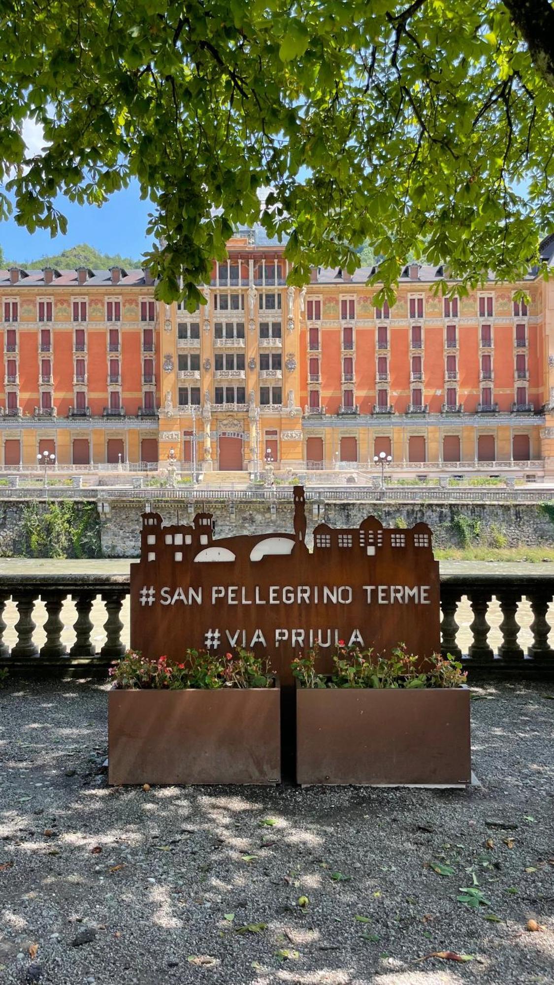 Hotel Bigio San Pellegrino Terme Bagian luar foto